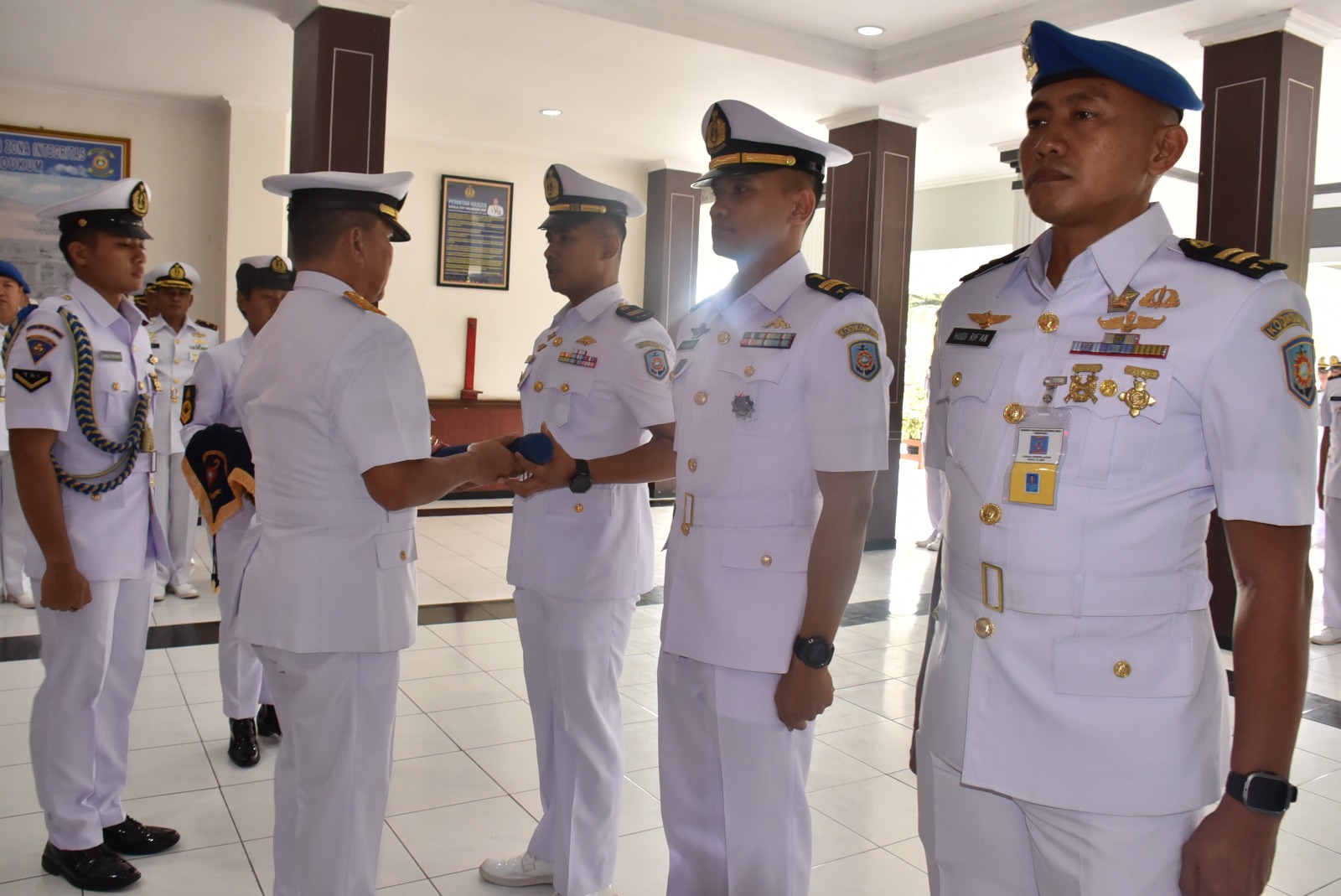 Foto : Dankodikdukum Kodiklatal Tekankan Pentingnya Pembekalan Diri untuk Wujudkan TNI AL Berkelas Dunia