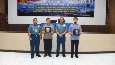 Foto : Kodiklatal Buka Latihan Sertifikasi dan Kompetensi PPK Tipe C