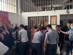 Lapas Narkotika Kelas IIA Pamekasan Kembali Gelar Penggeledahan Guna Untuk Meningkatkan Penertipan Kamar Hunian