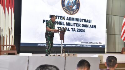 Foto : Tingkatkan Profesionalisme, Personel Kodiklatal Ikuti Bintek Minpers Militer dan ASN TNI AL 2024