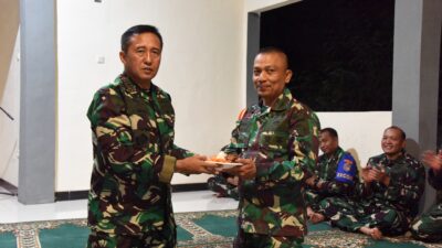 Foto ; Demi Kelancaran Latgabma Keris Woomera 2024, Dankodiklatal Pimpin Doa Bersama