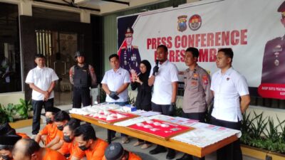 Foto : Polres Jember Berhasil Ungkap 9 Kasus Narkoba, 12 Tersangka dan Ratusan Gram Sabu Diamankan