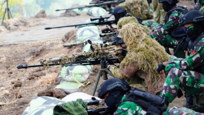 Keteranga foto : Latgabma Keris Woomera 2024, Dankodiklatal Pimpin 1.000 Prajurit TNI - ADF Laksanakan CALFEX