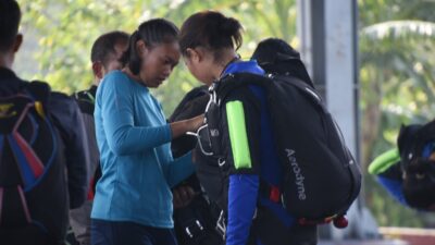 Foto : Berikan Dukungan Moril, Dankodikmar Tinjau Accelerated Free Fall Kowal 2024