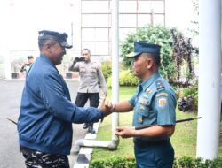 Tiba Di Manado Dankodiklatal Disambut Danlantamal VIII