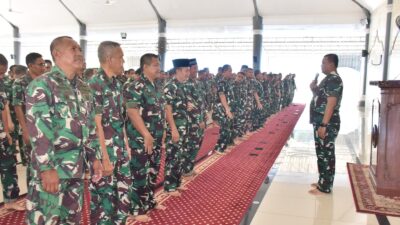 Foto : Wadan Kodiklatal Ajak Prajurit dan PNS Mencari Kebahagiaan dengan Prinsip S3