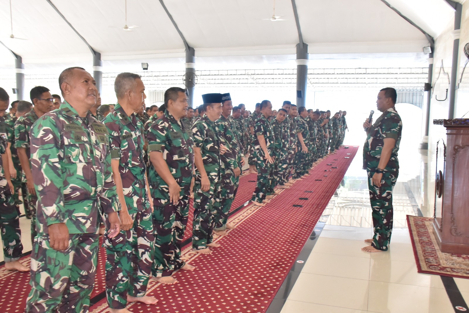 Foto : Wadan Kodiklatal Ajak Prajurit dan PNS Mencari Kebahagiaan dengan Prinsip S3