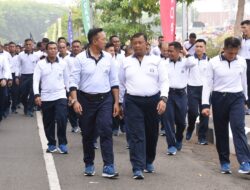 Meriahkan Hari Armada Tahun 2024, Dankodiklatal Ikuti Olahraga Bersama