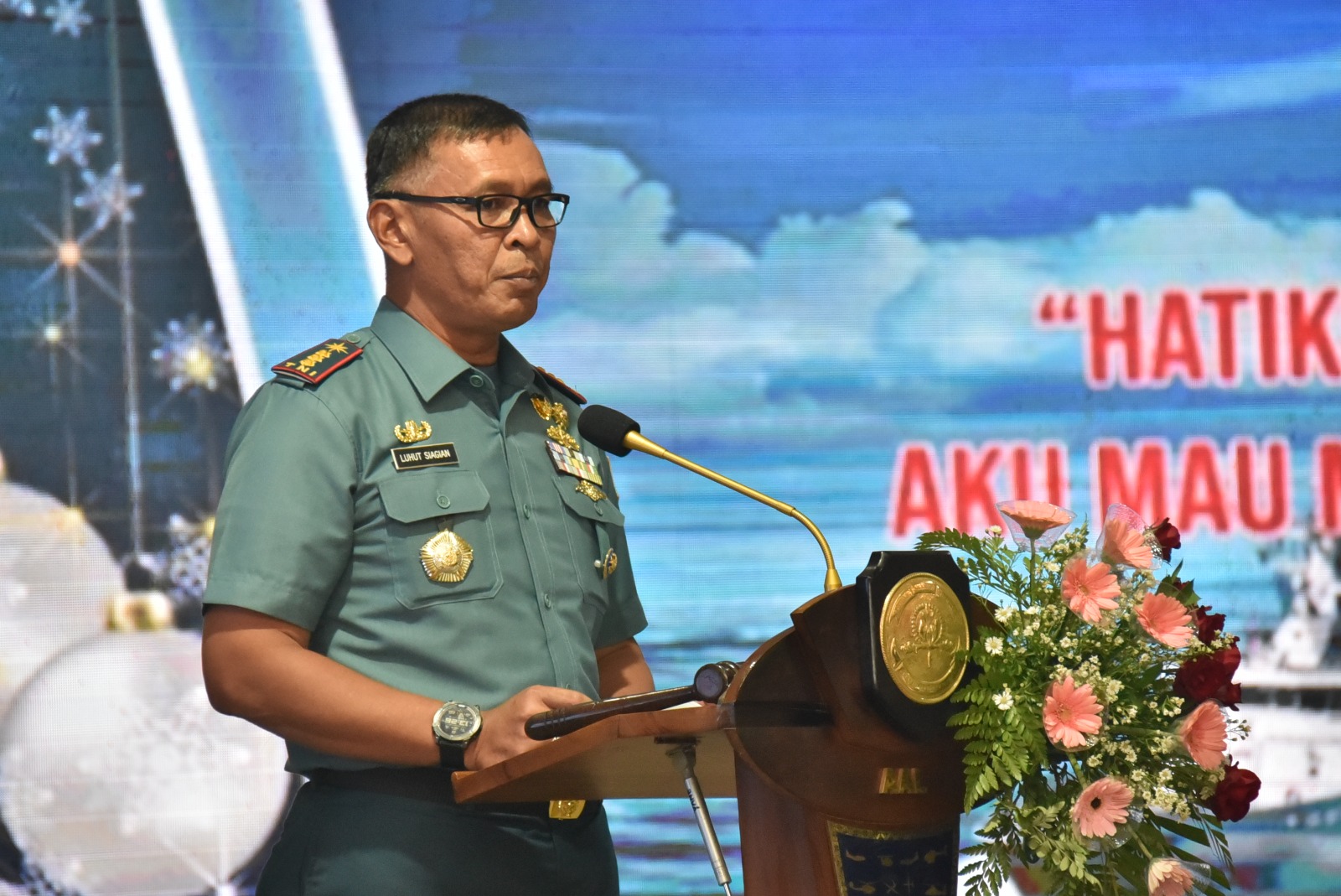 Foto : Lomba Pesparawi Gabungan Kotama TNI AL Wilayah Surabaya Tingkatkan Kualitas Mental Spiritual
