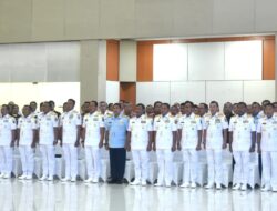 Bentuk Pemimpin Berkarakter Maritim, Dankodiklatal Hadiri Penutupan Dikreg Seskoal Angkatan 62