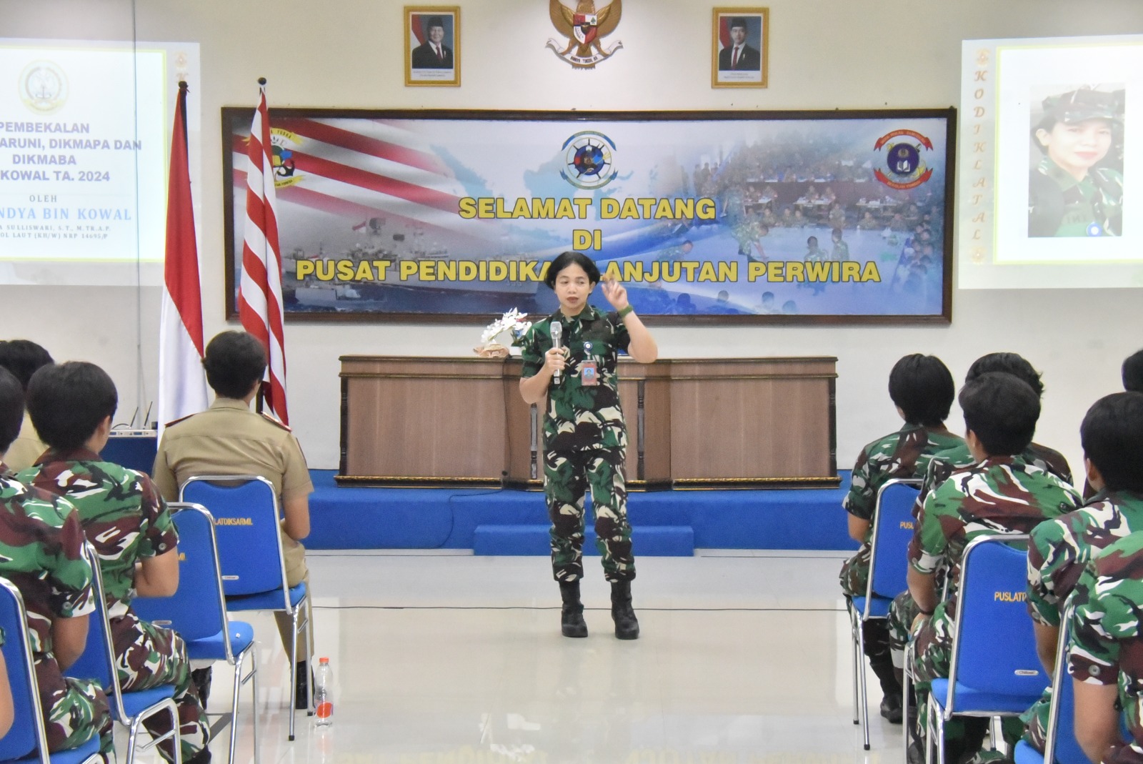 Foto : Tingkatkan Kompetensi Diri, Siswa Kowal Kodiklatal Ikuti Pembekalan Pabandya Bin Kowal