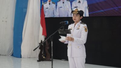 Foto : 79 Prajurit Jadi Warga Baru, Setelah Jalani Tradisi Penerimaan Korps Wanita Angkatan Laut