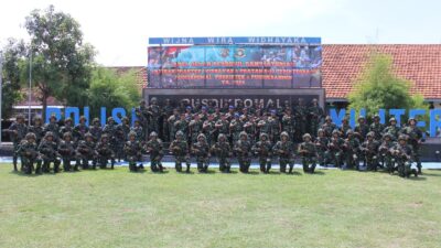 Foto : Apel Gelar Kelengkapan Lattek Widhayaka Pratama - 10 Terintegrasi Kodikdukum Kodiklatal