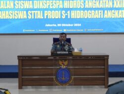 Siap Emban Tugas, Siswa Dikspespa Hidros Kodiklatal Terima Pembekalan Danpushidrosal