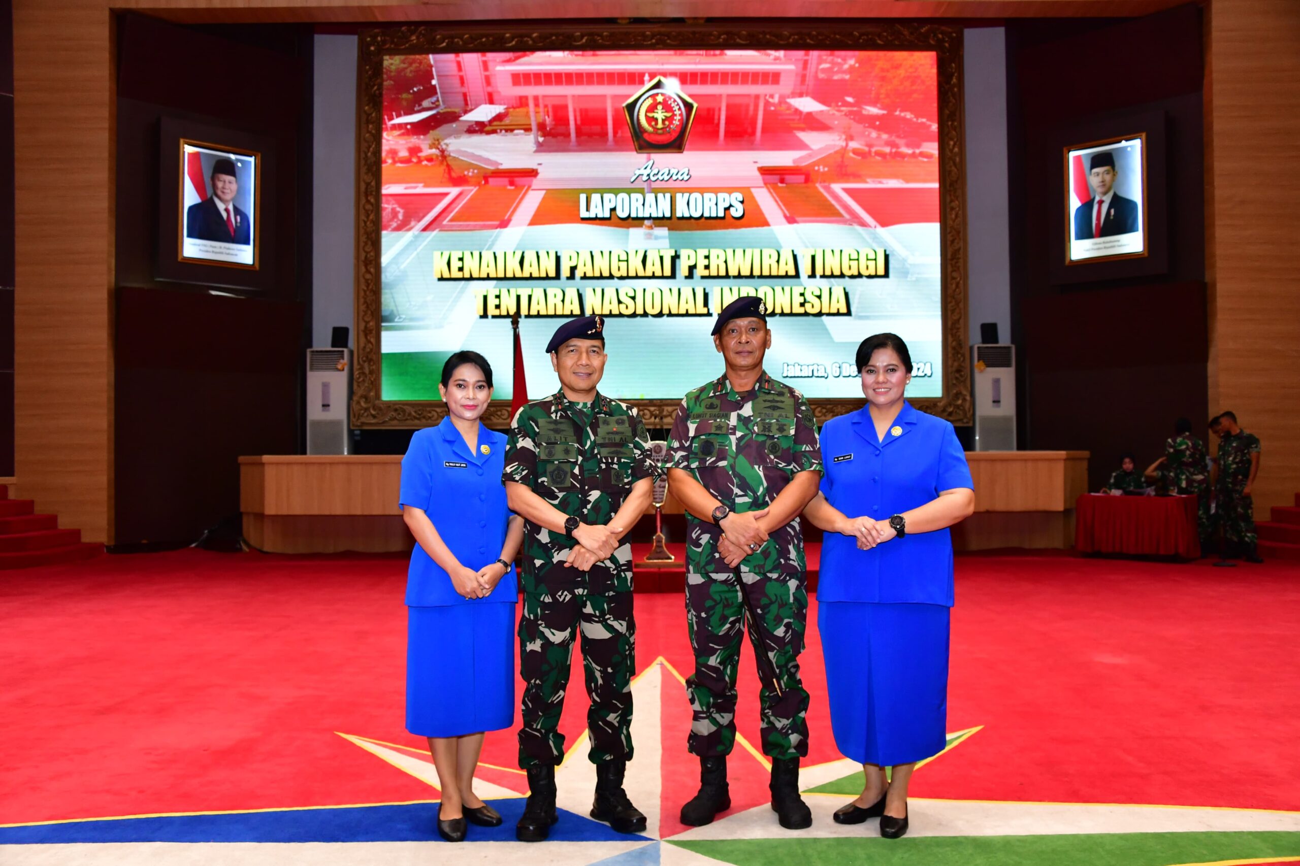 Foto : Wadan Kodiklatal Laksda TNI I Gung Putu Alit Jaya Resmi Sandang Bintang Dua