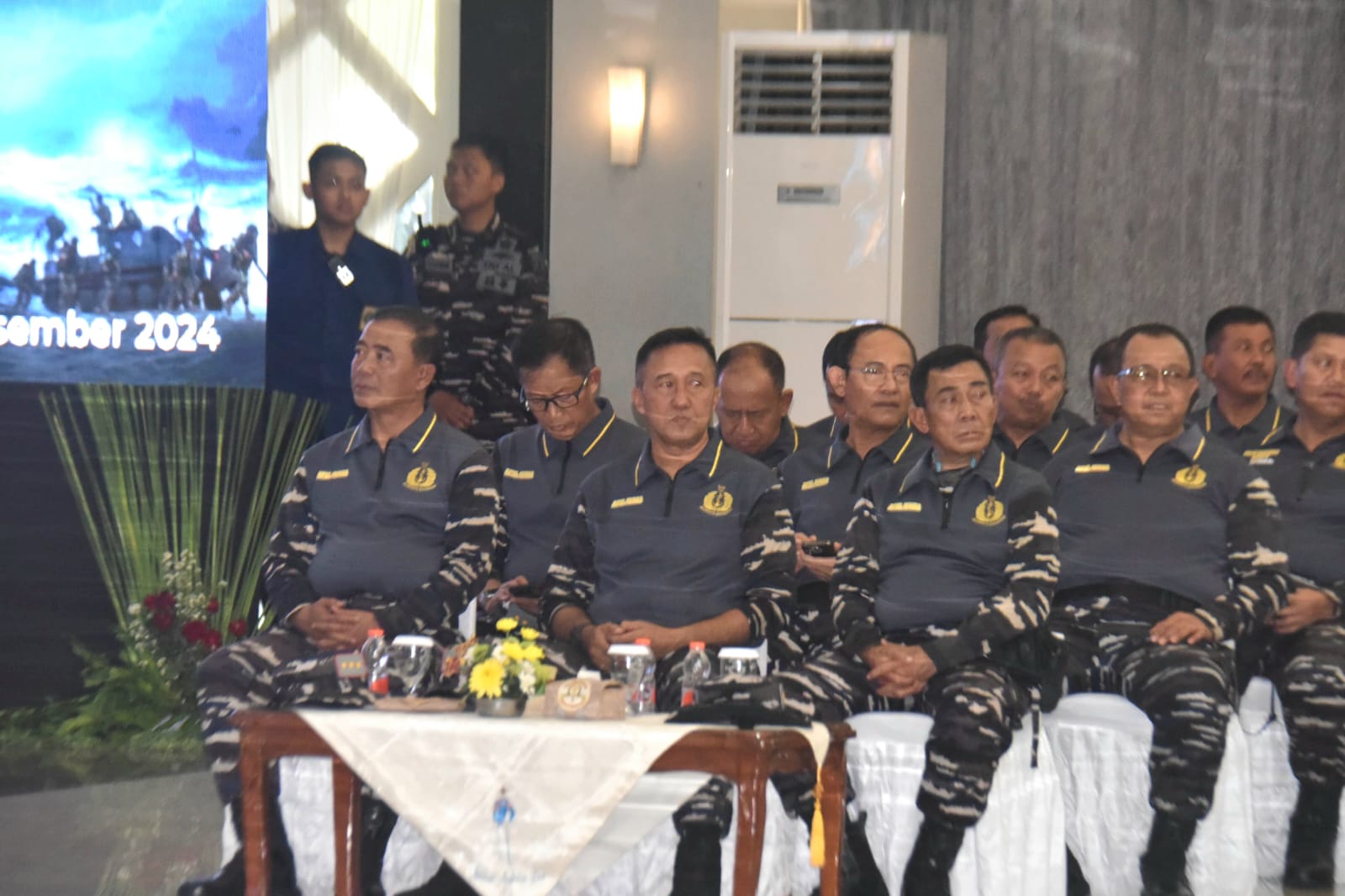 Foto : Jaga Militansi TNI AL, Dankodiklatal Ikuti Apel Siaga Prajurit Jalasena