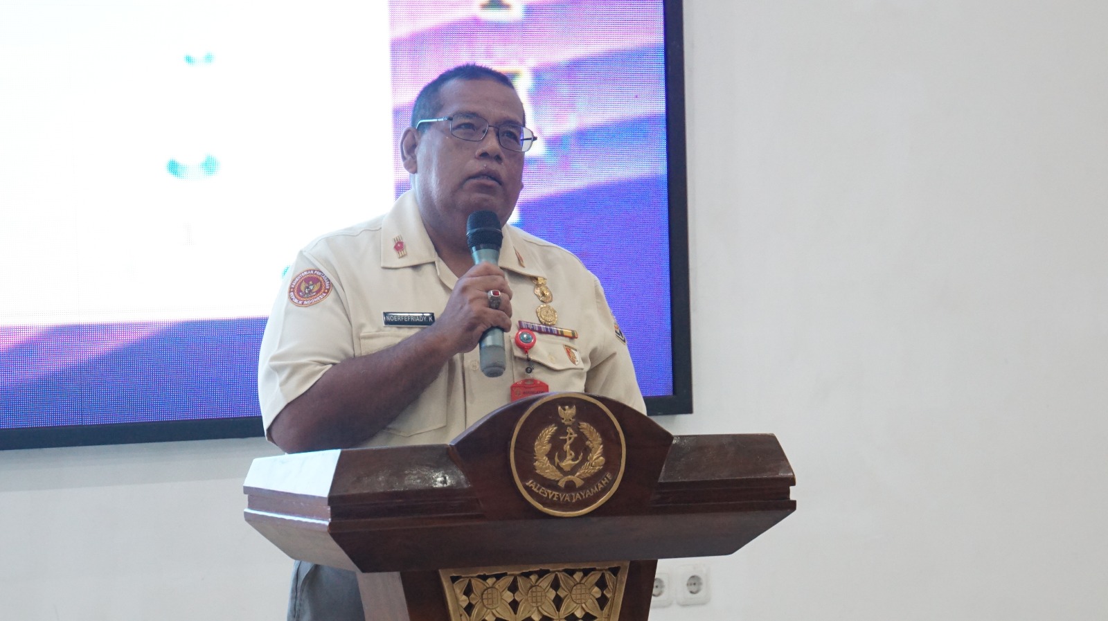 Foto : Bagkum Kodiklatal Sosialisasi Dalam Rangka Hari Anti Korupsi Tahun 2024