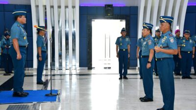 Foto : Laporan Naik Pangkat, Wadan Kodiklatal Menghadap Kasal
