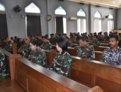 Jelang Perayaan Natal 2024, Siswa dan Antap Kodiklatal Laksanakan Doa Bersama