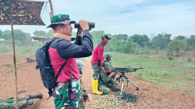 Foto : 276 Siswa Marinir Kodiklatal Latihan Praktek Menembak dan Taktik Operasi Darat di Puslatpur Grati Pasuruan