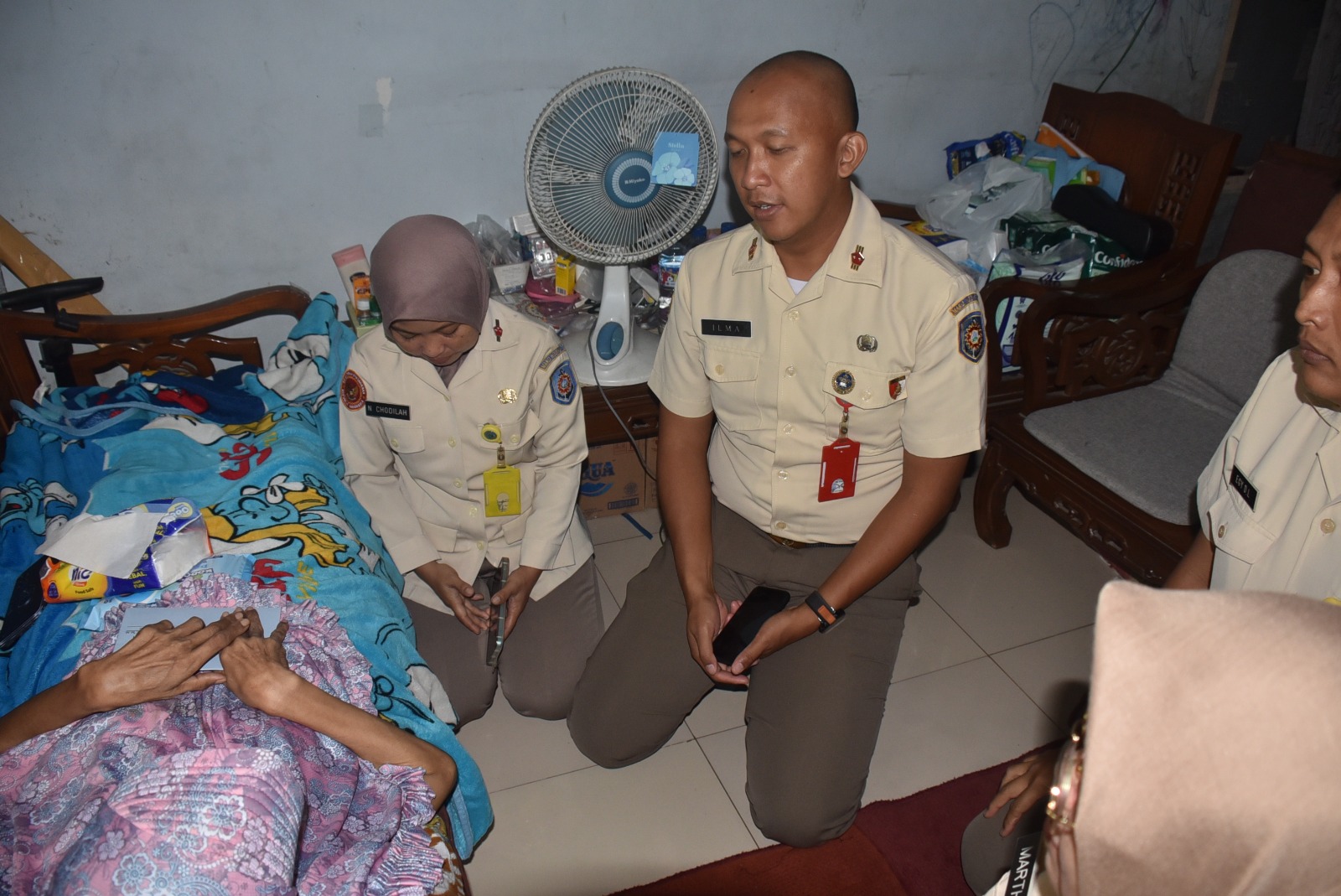 Foto ; Korpri Sub Unit Kodiklatal Wujudkan Sentuhan Kemanusiaan di HUT Ke-53 Korpri