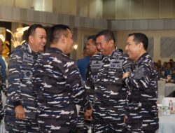 Pergantian Pimpinan Lemdik TNI AL, Wadan Kodiklatal Hadiri Pisah Sambut Gubernur AAL