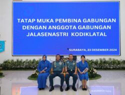 Dankodiklatal Beserta Ketua Gabungan Jalasenastri Kodiklatal Berikan Arahan Kepada Jalasenastri Kodiklatal