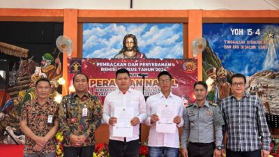 Foto : Cahaya Natal di Balik Jeruji Lapas Narkotika Pamekasan: Remisi Sebagai Harapan Baru