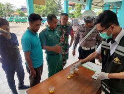Cegah Kecelakaan Lalu Lintas Polres Tanjung Perak Lakukan Ramcek dan Tes Urine Sopir Bus Pariwisata di Terminal Ampel