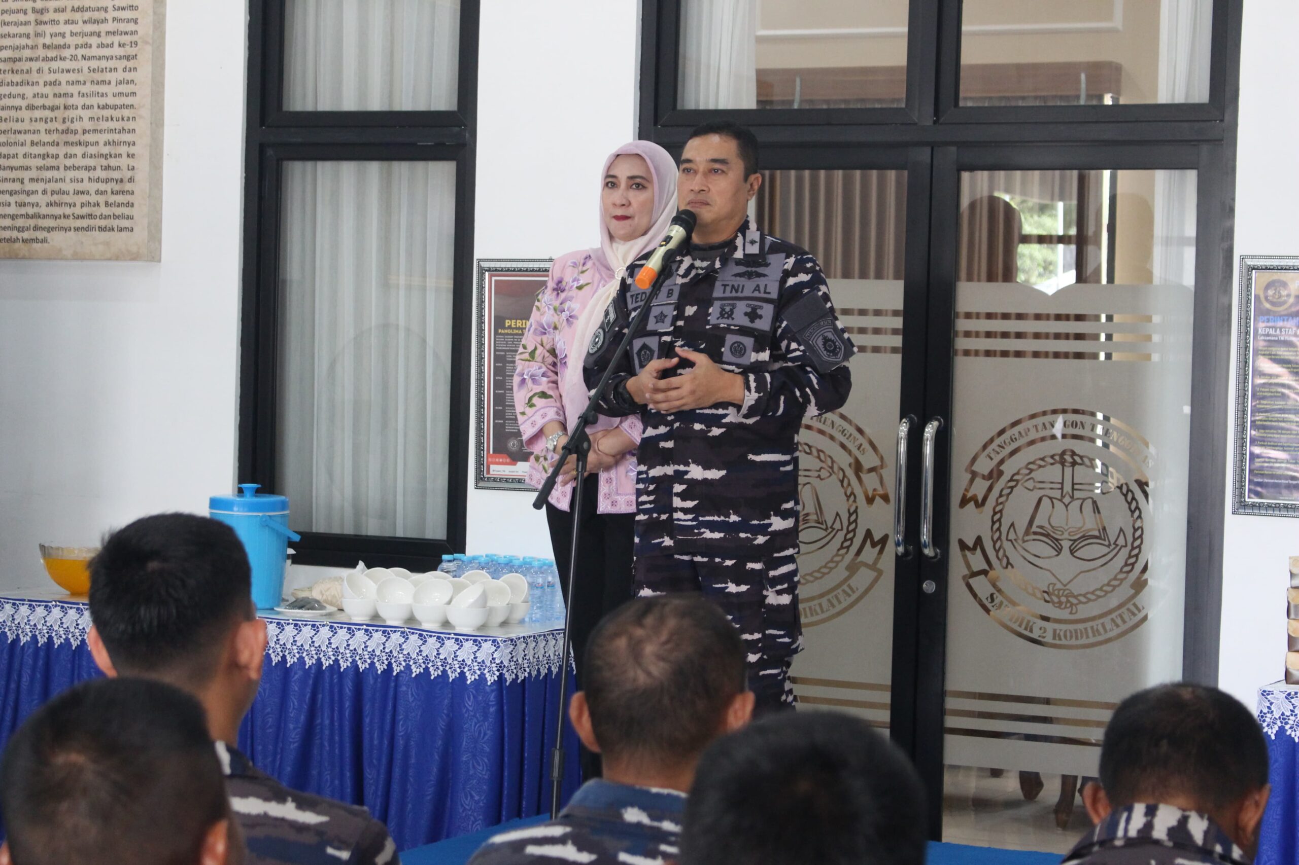 Foto : Diakhir Masa Jabatannya, Dansatdik - 2 Makassar Laksanakan Exit Briefing