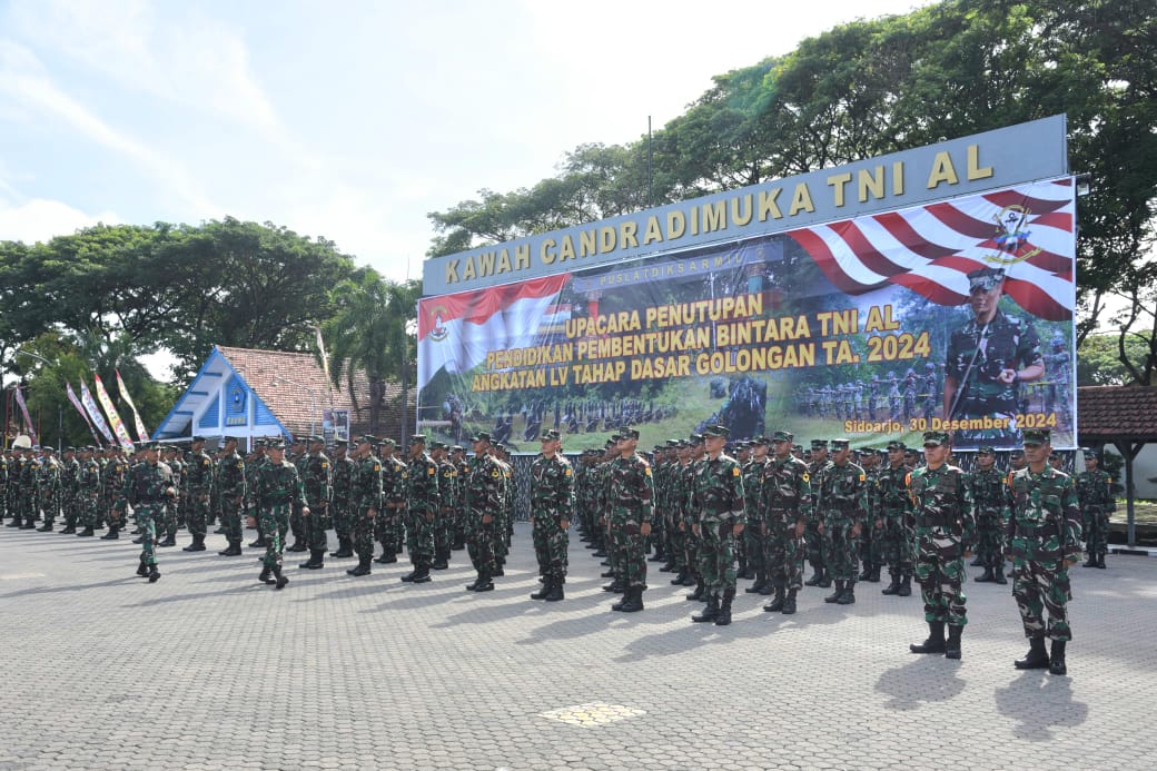Foto : 300 Siswa Diktukba TNI AL Angkatan 55 Resmi Tupdik