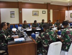 Jelang Sertijab, Komandan Kodikdukum Kodiklatal Laksanakan Memorandum