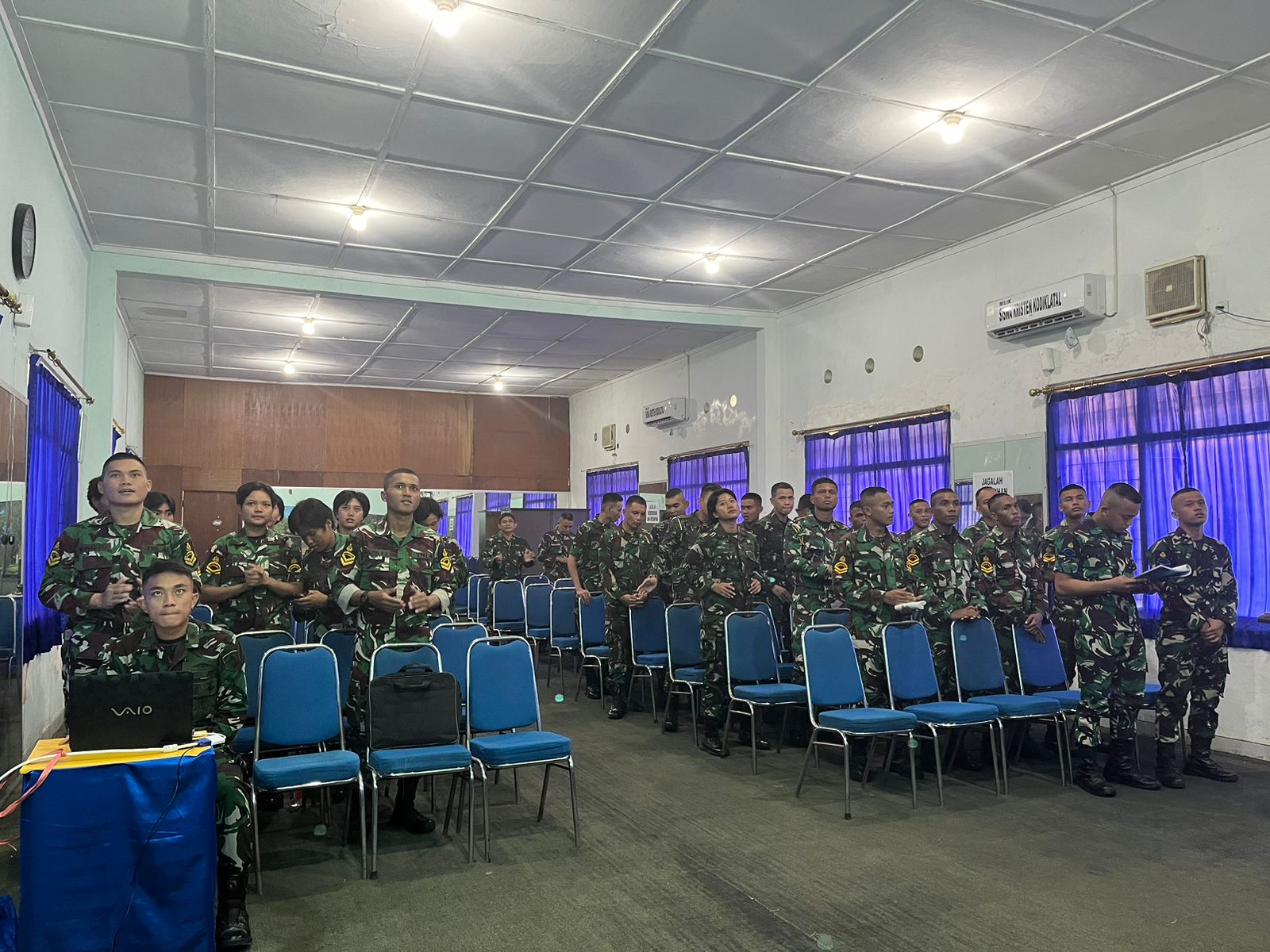 Foto : Sambut Tahun Baru 2025, Kodiklatal Doa Bersama Untuk Pengharapan Baru