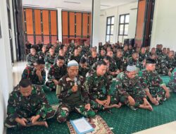 Satdik – 4 Kodiklatal Gelar Doa Bersama Dalam Rangka Pergantian Tahun 2024 Menuju 2025