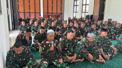 Foto : Satdik - 4 Kodiklatal Gelar Doa Bersama Dalam Rangka Pergantian Tahun 2024 Menuju 2025