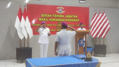 Foto : Wadan Kodikmar Kodiklatal Kini Dijabat Oleh Kolonel Marinir Idi Rizaldi