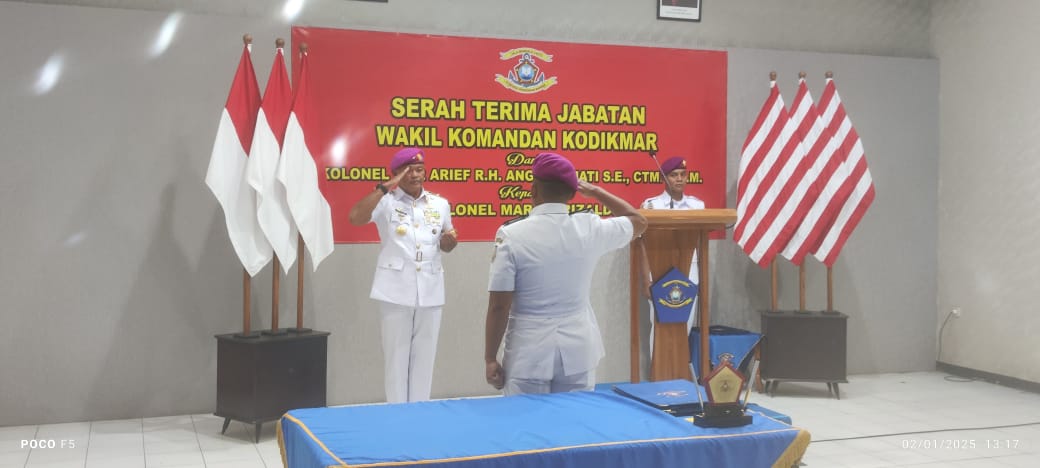 Foto : Wadan Kodikmar Kodiklatal Kini Dijabat Oleh Kolonel Marinir Idi Rizaldi