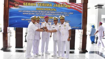 Foto : Dankodiklatal Resmikan Pergantian Lima Jabatan Strategis di Lingkungan Kodiklatal