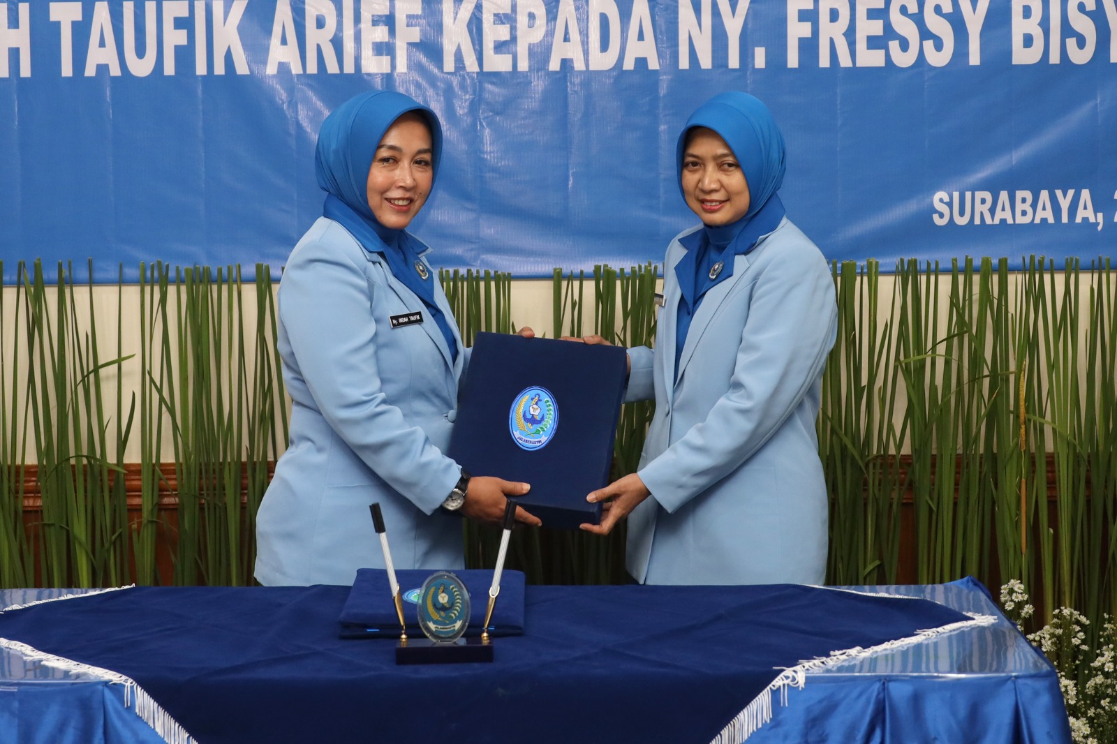 Foto ; Serah Terima Jabatan Ketua Cabang 3 Gabungan Jalasenastri Kodiklatal, Momentum Tingkatkan Dedikasi dan Kreatifitas