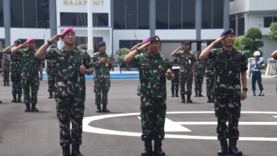 Foto ; Laksanakan Lattek Pelayaran Gabungan WJY 23, Kodiklatal Cetak Prajurit Handal