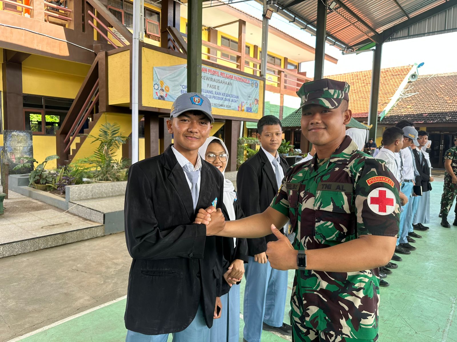 Foto : Lattek WJY 23, Siswa Kodiklatal Menginspirasi Generasi Muda Jadi Prajurit TNI AL