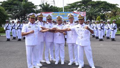 Foto ; Tiga Jabatan Komandan Jajaran Kodikdukum Kodiklatal Diserahterimakan