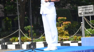 Foto : Danseba Puslatdiksarmil Resmi Dijabat Letkol Marinir Sapto Putro Pamungkas
