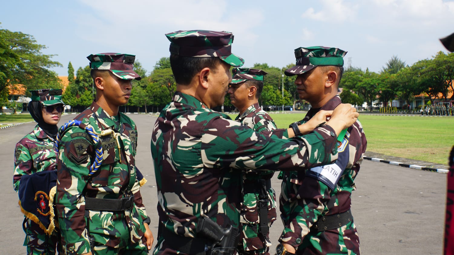 Foto : Kodiklatal Sambut Satgas Lattek Pelayaran Gabungan Wira Jala Yudha 2025