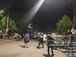 Patroli Perintis Presisi Polres Pelabuhan Tanjung Perak Bubarkan Gengster