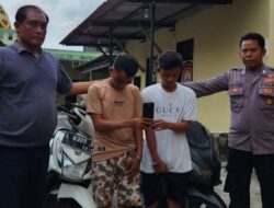 Unit Reskrim Polsek Kenjeran Amankan 2 Pelaku Penipuan dan Penggelapan dengan Modus COD