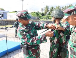 Satdik – 4 Kodiklatal Manado Apel Kesiapan Personel dan Material Dalam Rangka Lattek Berganda