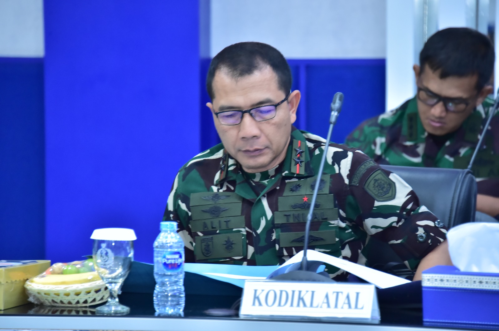 Foto ; Wadan Kodiklatal Hadiri Pengarahan Wakasal Kepada 20 Satker Calon Penerima WBK