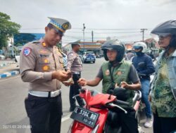 OPS. Keselamatan Semeru 2025 Patroli dan Pemeriksaan Kendaraan Bermotor Demi Terwujudnya KAMSELTIBCARLANTAS Yang Mantap di Wilkum Polres Sampang