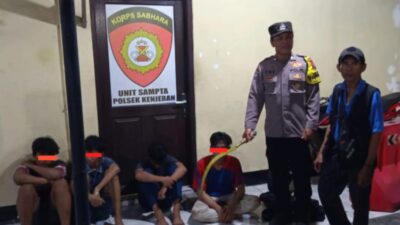 Foto: Polsek Kenjeran Amankan Lima Remaja Gangster Tawuran di SIB Bulak, Diberi Pembinaan dan Sosialisasi